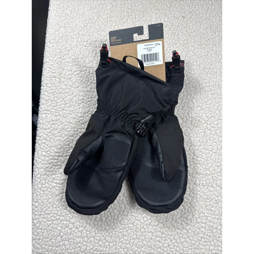 The North Face Men's Montana Ski Mitts Snowboard Gloves Size Large DryVent NWT!!